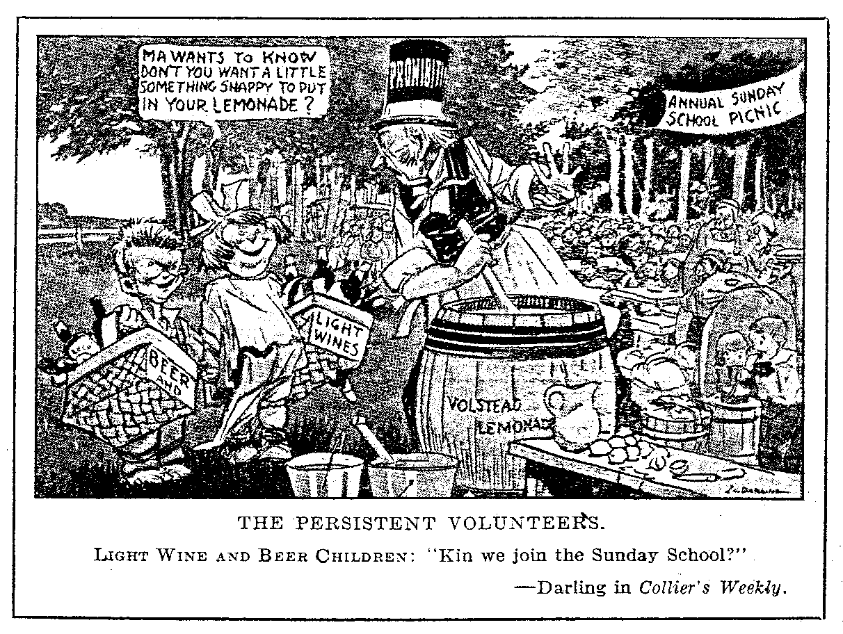 cartoon, the Persistent volunteers