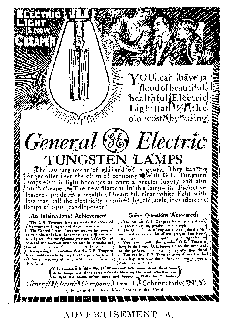 Advertisement A.