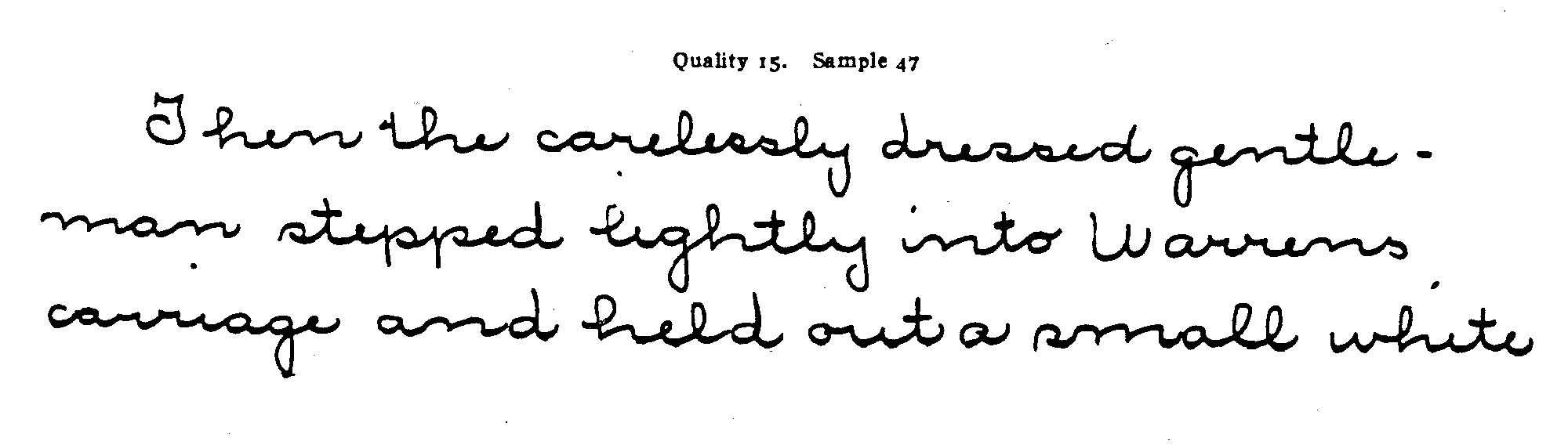 Scale A, A Scale for Handwriting of Children in Grades 5-8