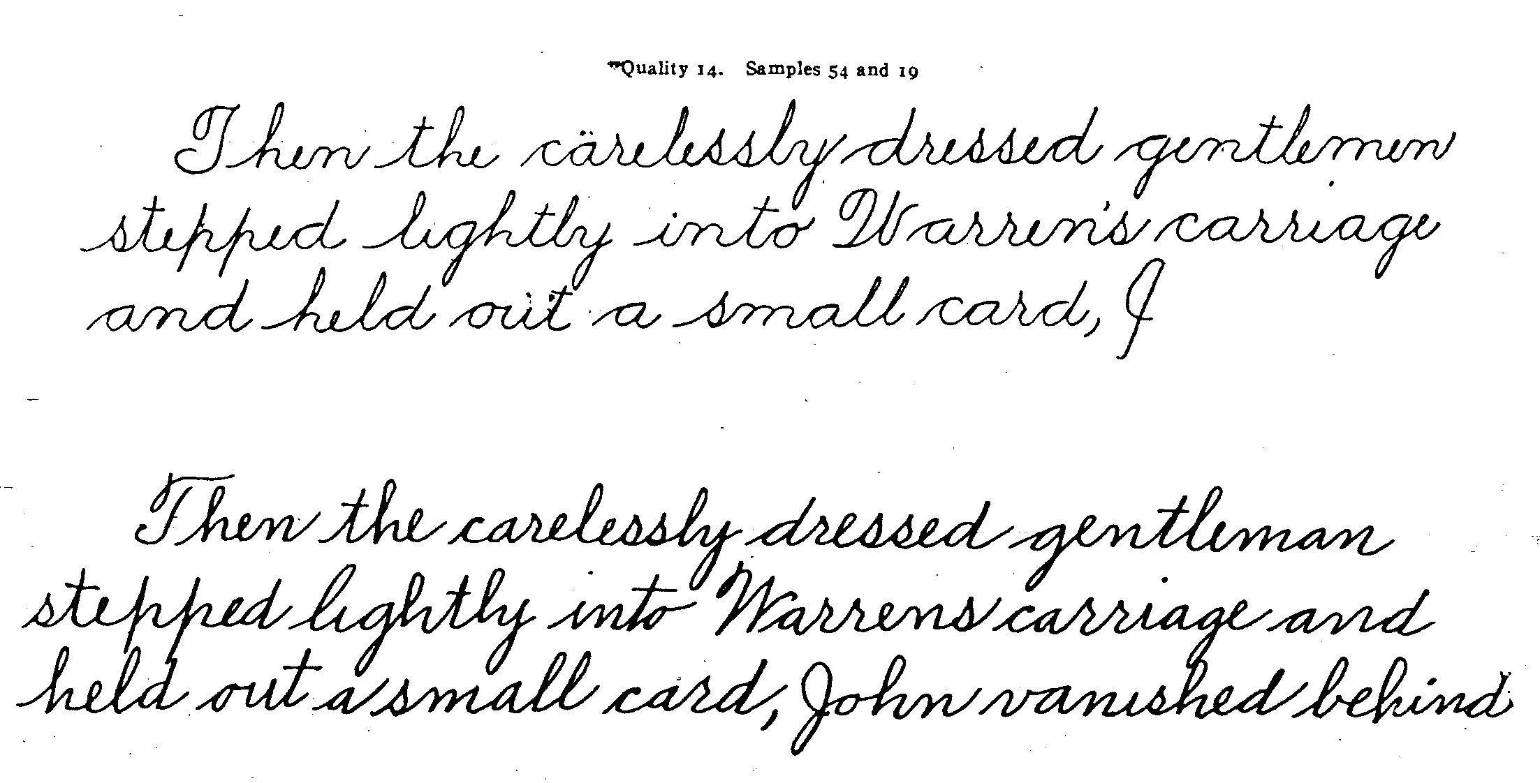 Scale A, A Scale for Handwriting of Children in Grades 5-8