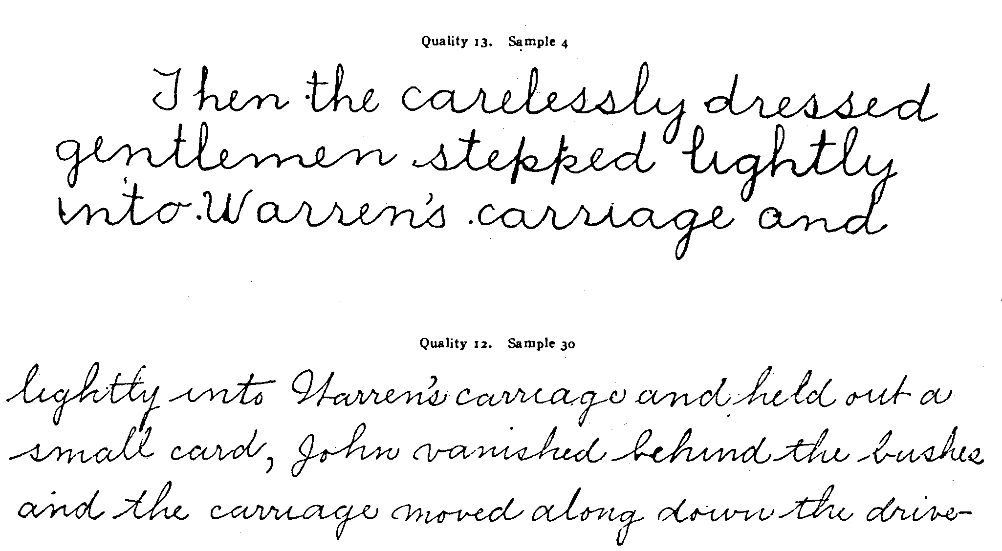 Scale A, A Scale for Handwriting of Children in Grades 5-8