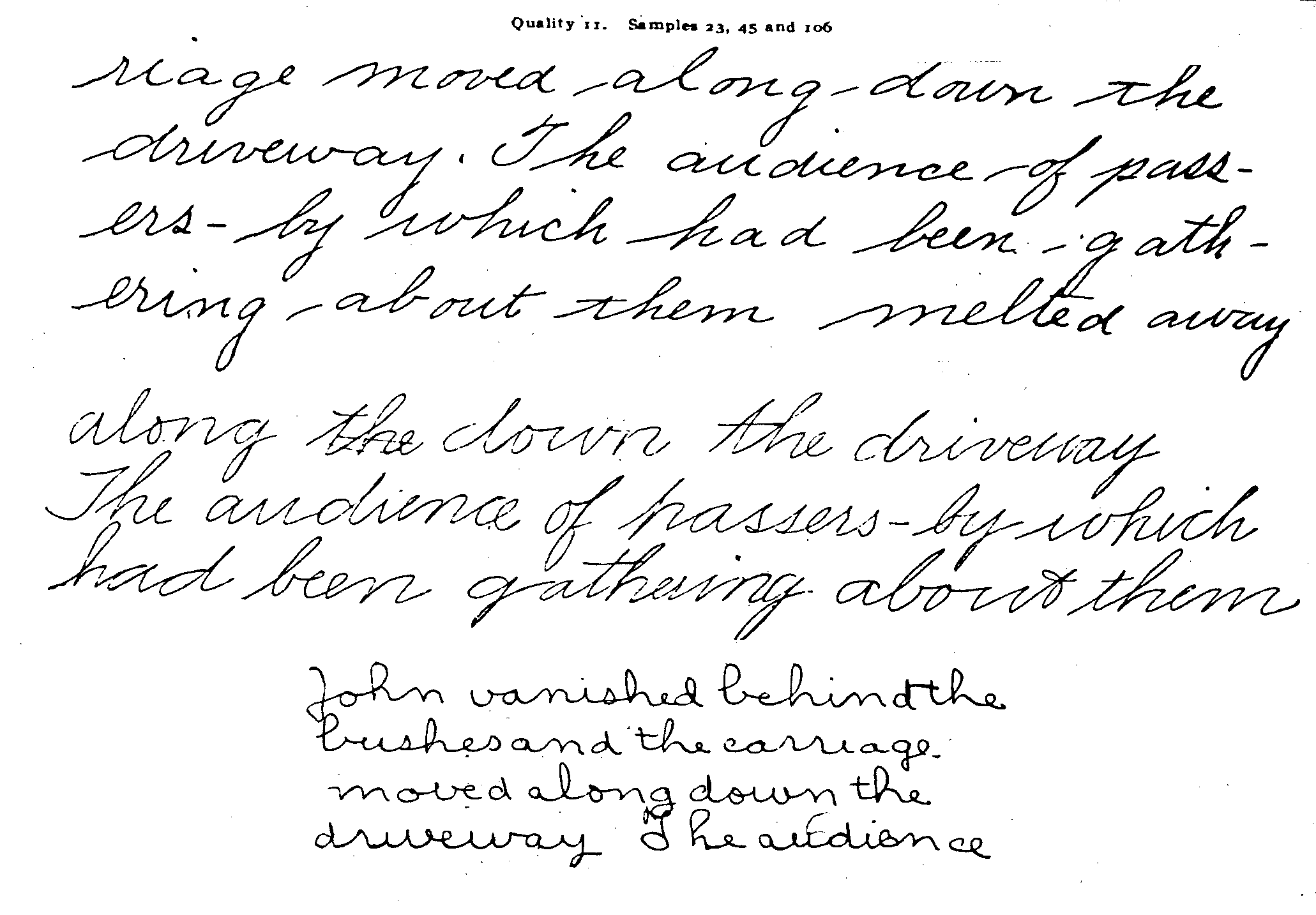 Scale A, A Scale for Handwriting of Children in Grades 5-8