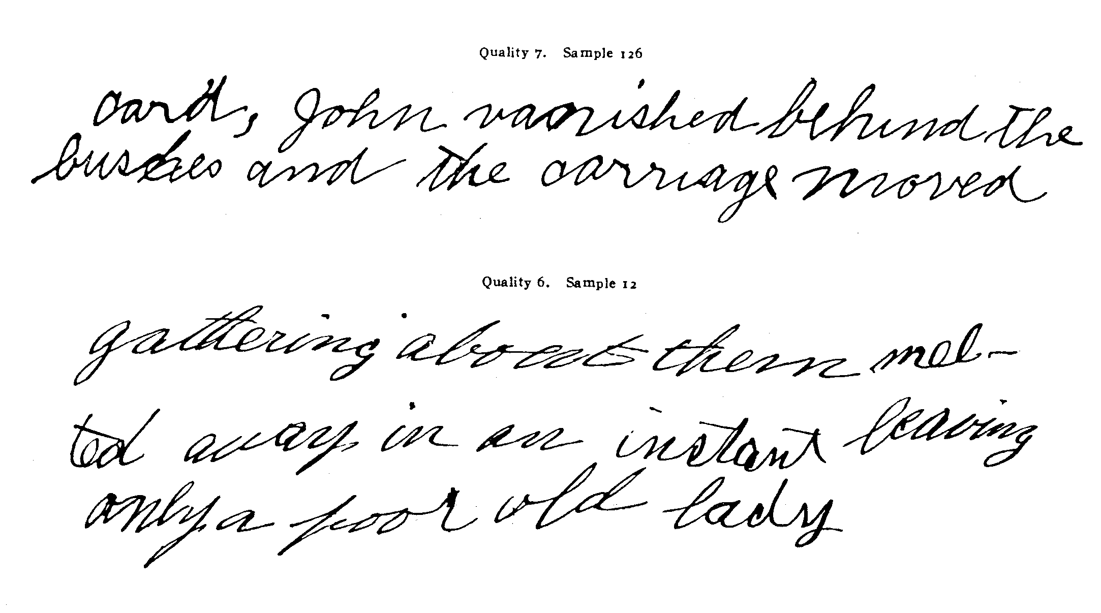 Scale A, A Scale for Handwriting of Children in Grades 5-8