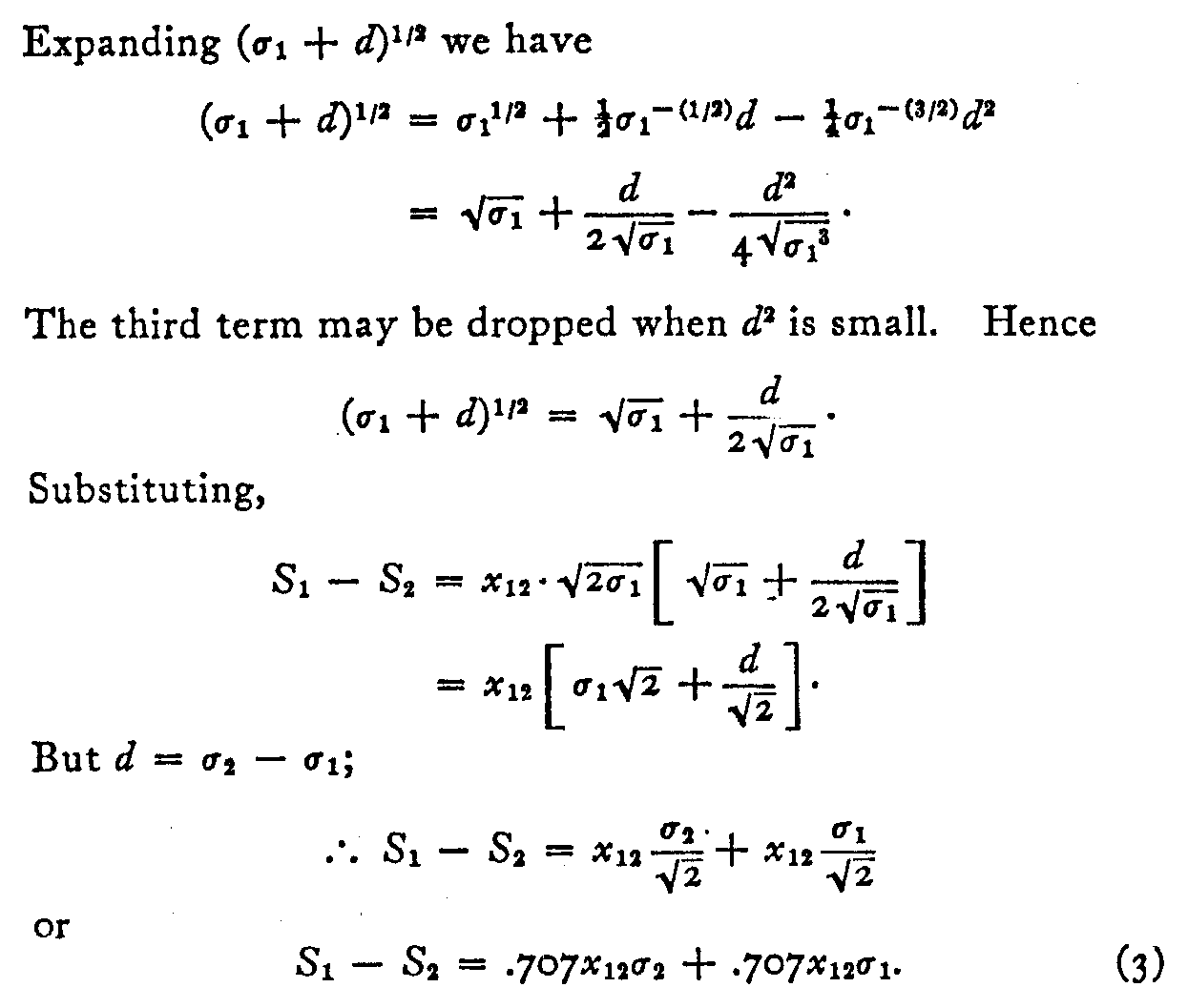 equations
