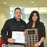 Jera Bortolussi, Silver Badger Award recipient Jera Bortolussi