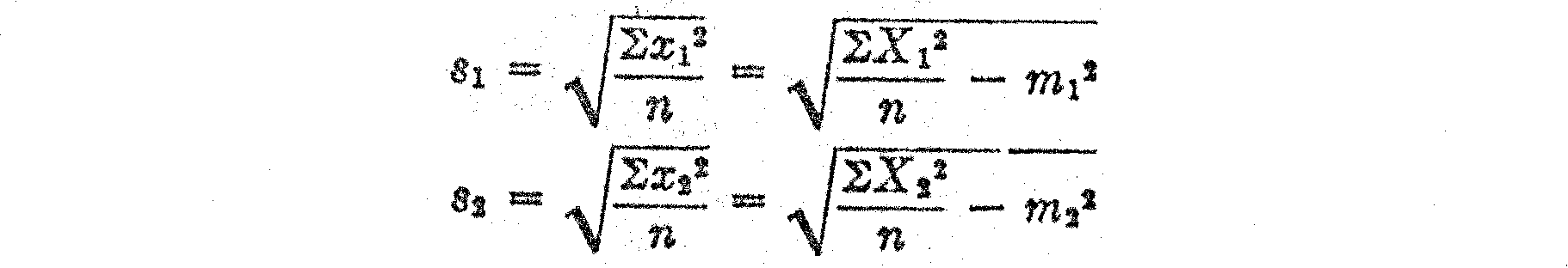 equations